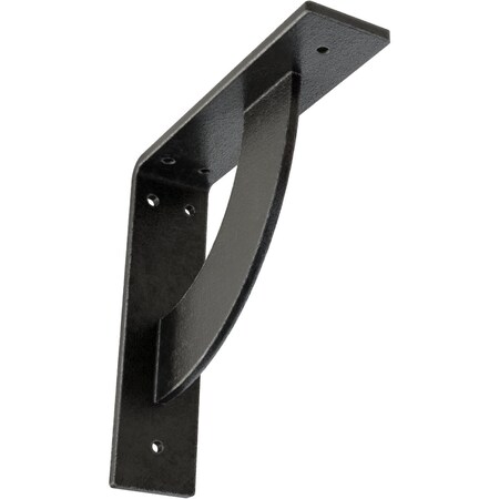 Ekena Millwork Bulwark Steel Bracket, Antiqued Pewter 2"W x 8"D x 8"H BKTM02X08X08BUAPW